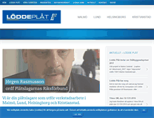 Tablet Screenshot of loddeplat.com